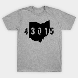 43015 Zip Code Delaware Columbus OHIO T-Shirt